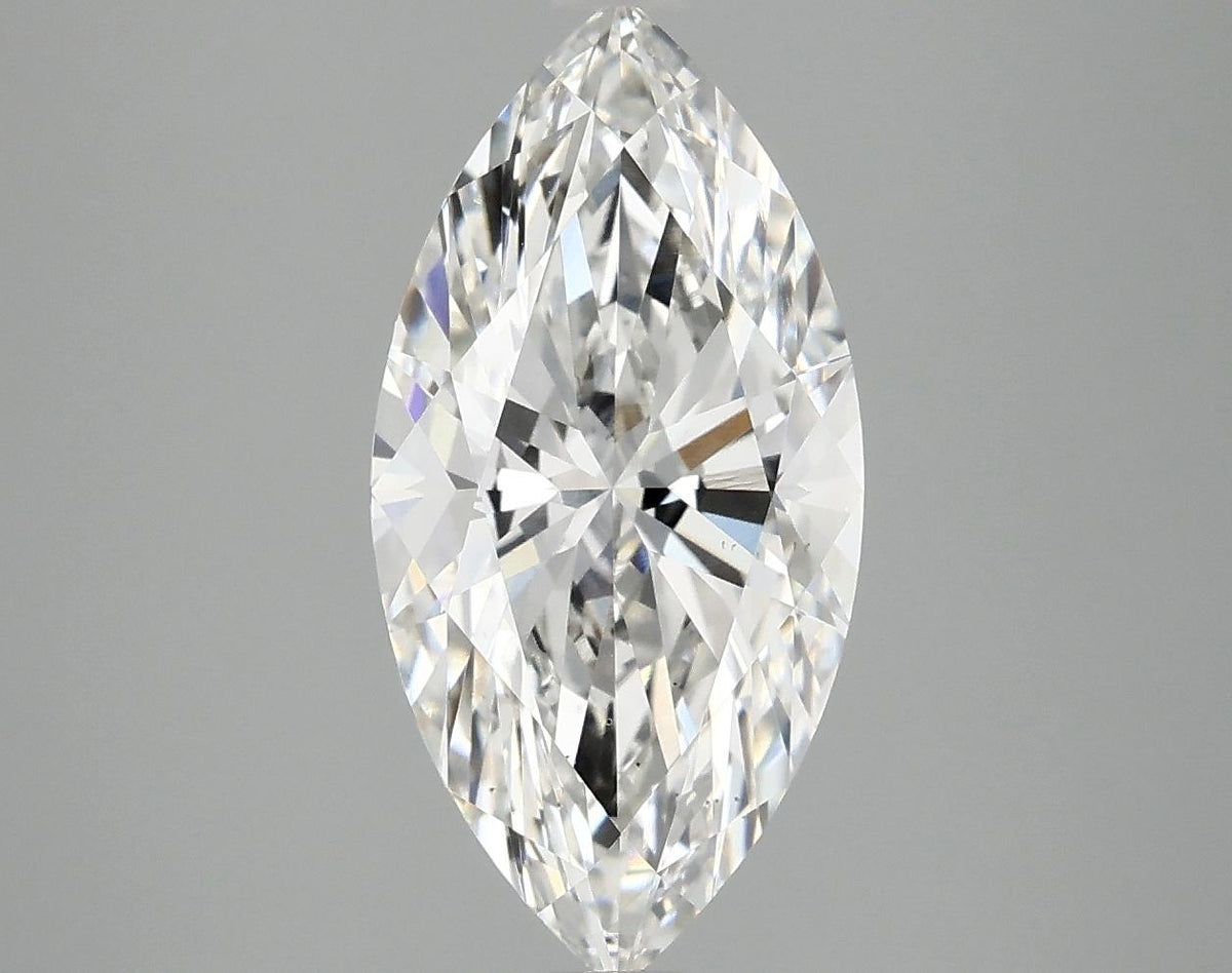 3.04 Carat Marquise Shaped Ideal Cut VS2 IGI Certified Lab Grown Diamond