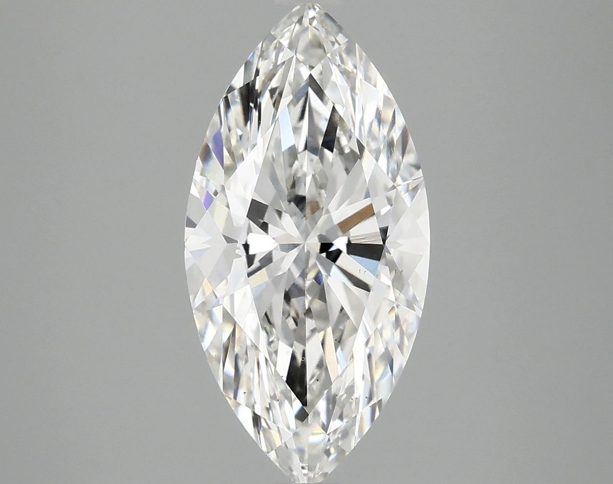 3.04 Carat Marquise Shaped Ideal Cut VS2 IGI Certified Lab Grown Diamond
