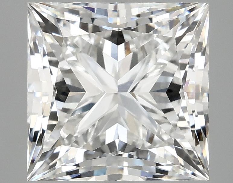 4.64 Carat Princess Shaped Ideal Cut VVS2 IGI Certified Lab Grown Diamond