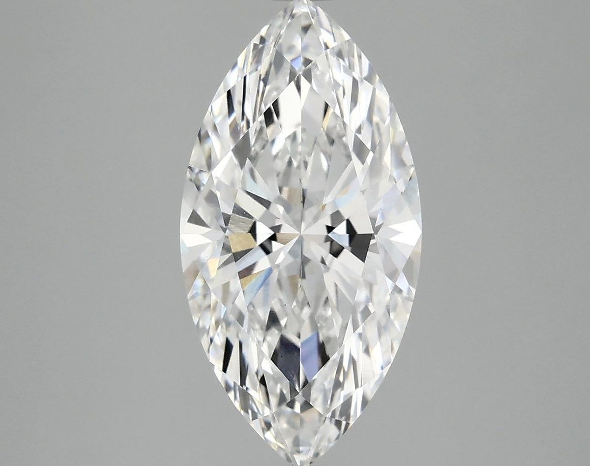 3.06 Carat Marquise Shaped Ideal Cut VS1 IGI Certified Lab Grown Diamond