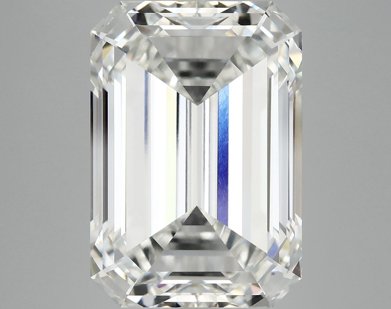 11.04 Carat Emerald Shaped Ideal Cut VVS2 IGI Certified Lab Grown Diamond