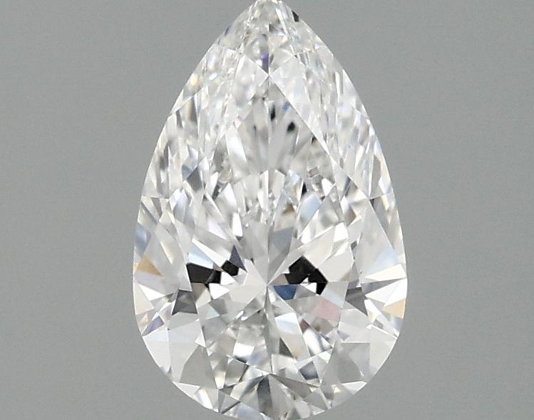 1.07 Carat Pear Shaped Ideal Cut VVS2 IGI Certified Lab Grown Diamond