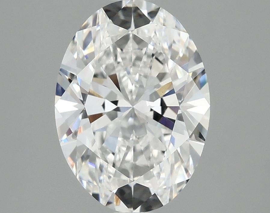 2.5 Carat Oval Shaped Ideal Cut VVS2 IGI Certified Lab Grown Diamond