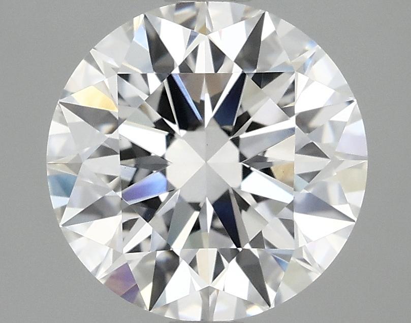 3.09 Carat Round Shaped Ideal Cut VVS2 IGI Certified Lab Grown Diamond