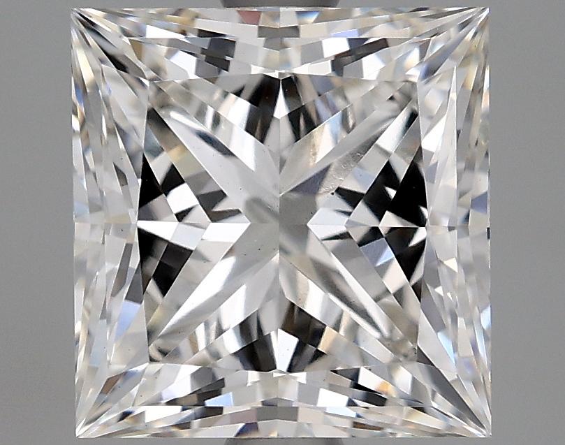 2.55 Carat Princess Shaped Ideal Cut VS1 IGI Certified Lab Grown Diamond
