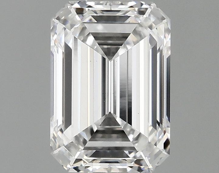 1.1 Carat Emerald Shaped Ideal Cut VVS2 IGI Certified Lab Grown Diamond