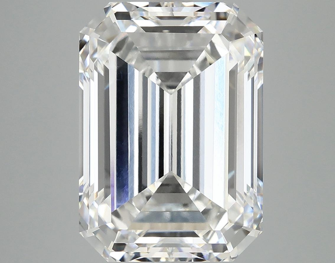 7.51 Carat Emerald Shaped Ideal Cut VVS2 IGI Certified Lab Grown Diamond