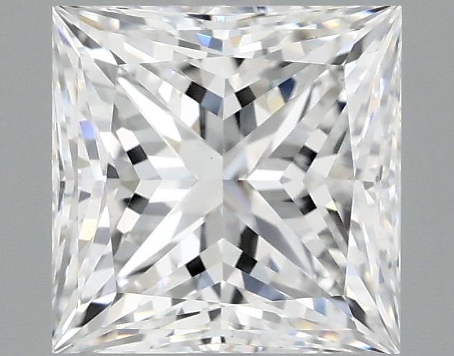 2.09 Carat Princess Shaped Ideal Cut VVS2 IGI Certified Lab Grown Diamond