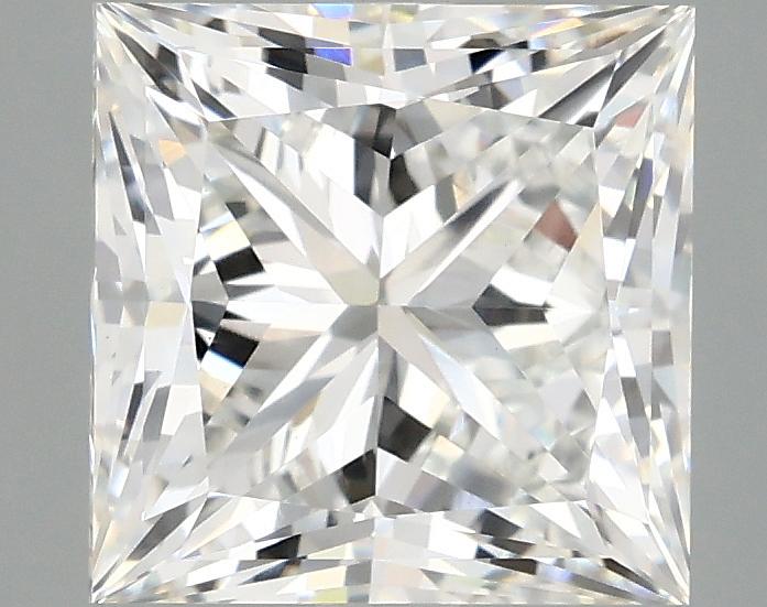 2.89 Carat Princess Shaped Ideal Cut VS1 IGI Certified Lab Grown Diamond