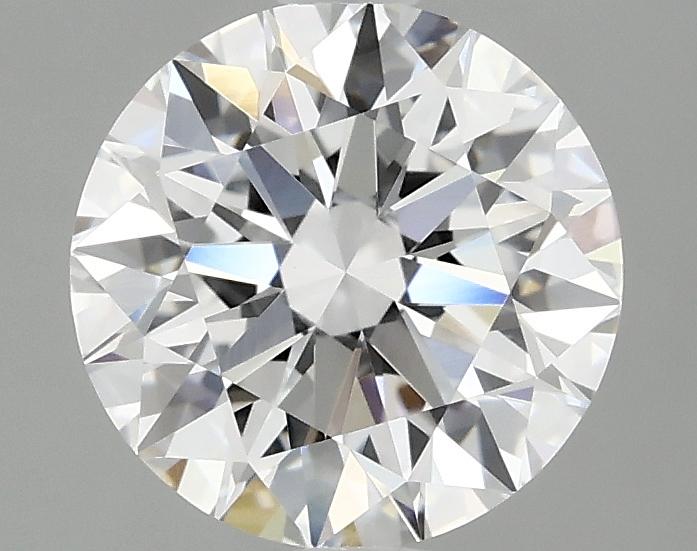 2.07 Carat Round Shaped Ideal Cut VVS2 IGI Certified Lab Grown Diamond
