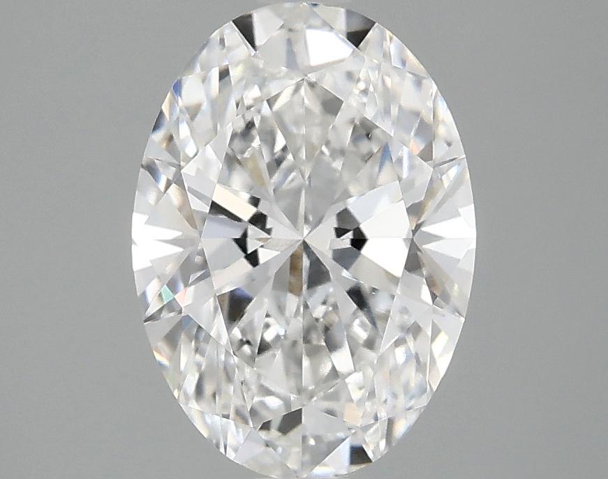 2.0 Carat Oval Shaped Ideal Cut VVS2 IGI Certified Lab Grown Diamond