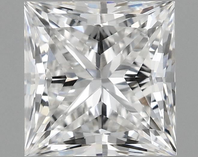 0.98 Carat Princess Shaped Ideal Cut VVS2 IGI Certified Lab Grown Diamond