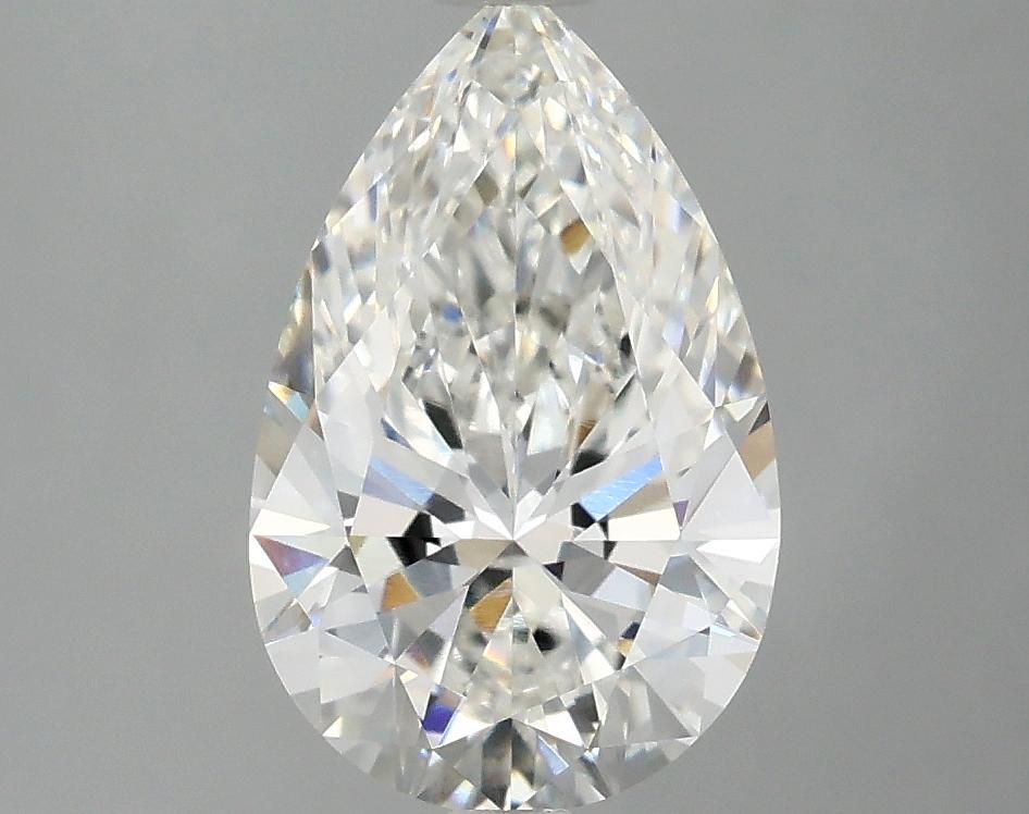1.97 Carat Pear Shaped Ideal Cut VVS2 IGI Certified Lab Grown Diamond