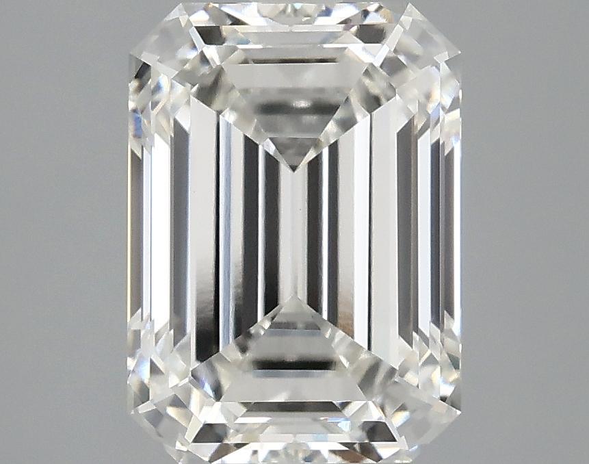 3.19 Carat Emerald Shaped Excellent Cut VVS2 IGI Certified Lab Grown Diamond