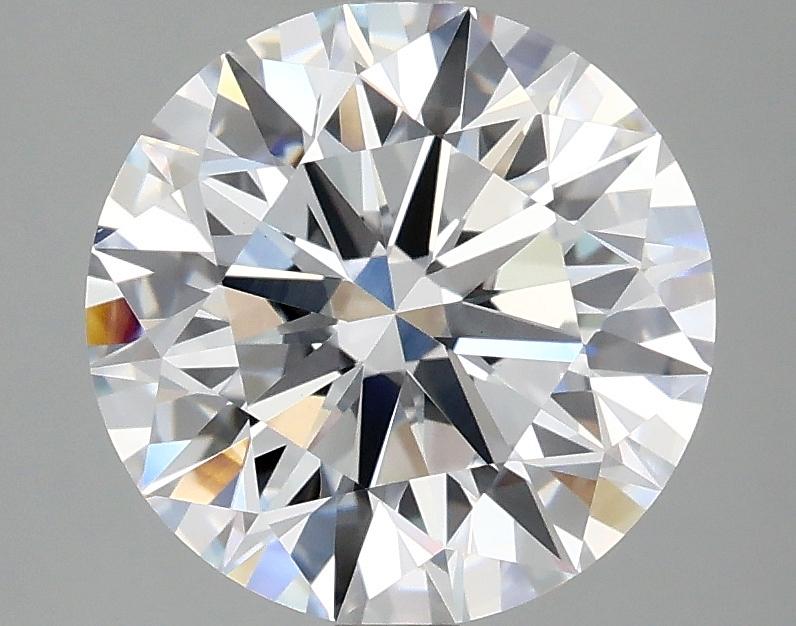3.09 Carat Round Shaped Ideal Cut VVS2 IGI Certified Lab Grown Diamond
