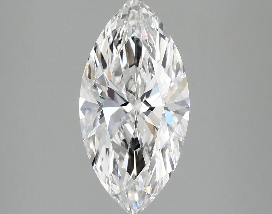 1.9 Carat Marquise Shaped Ideal Cut VVS2 IGI Certified Lab Grown Diamond