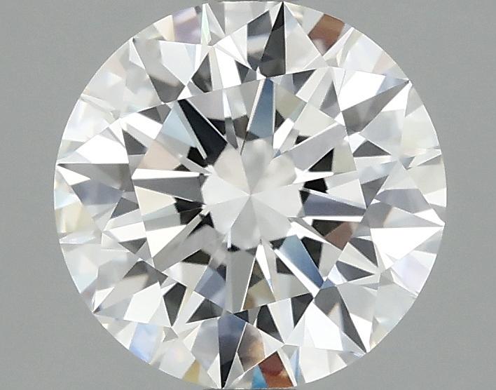 2.08 Carat Round Shaped Ideal Cut VVS2 IGI Certified Lab Grown Diamond