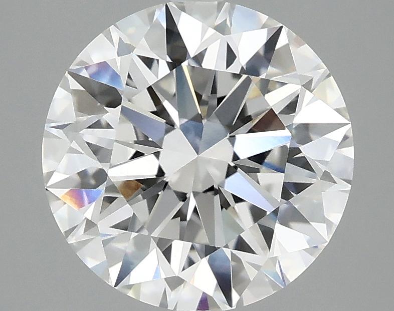 3.07 Carat Round Shaped Ideal Cut VVS2 IGI Certified Lab Grown Diamond