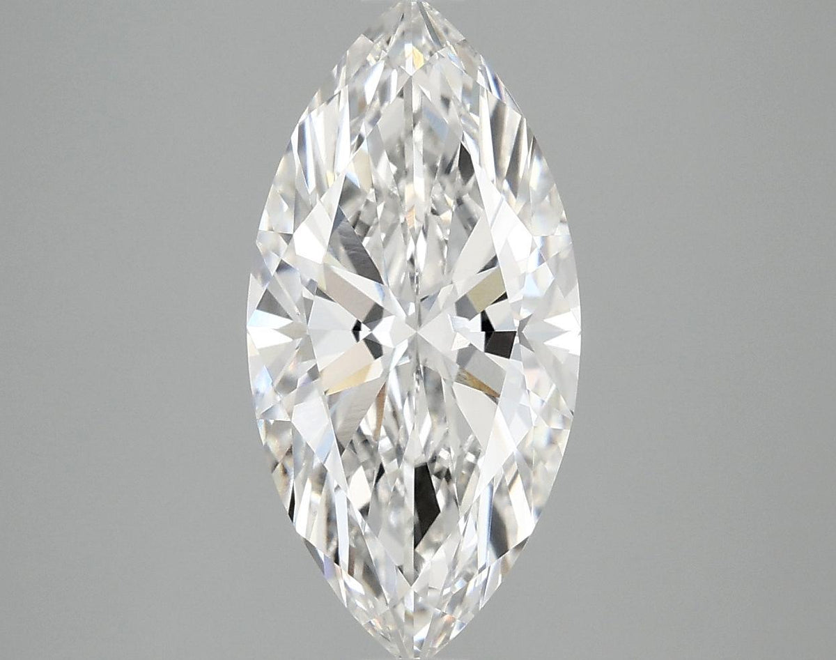 2.97 Carat Marquise Shaped Ideal Cut VVS2 IGI Certified Lab Grown Diamond