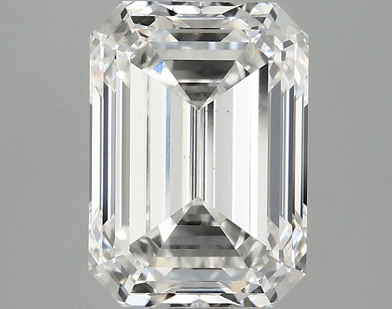 3.03 Carat Emerald Shaped Ideal Cut VS2 IGI Certified Lab Grown Diamond