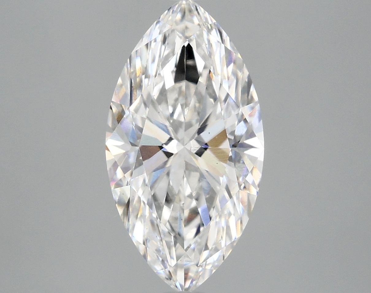 3.04 Carat Marquise Shaped Excellent Cut VS1 IGI Certified Lab Grown Diamond