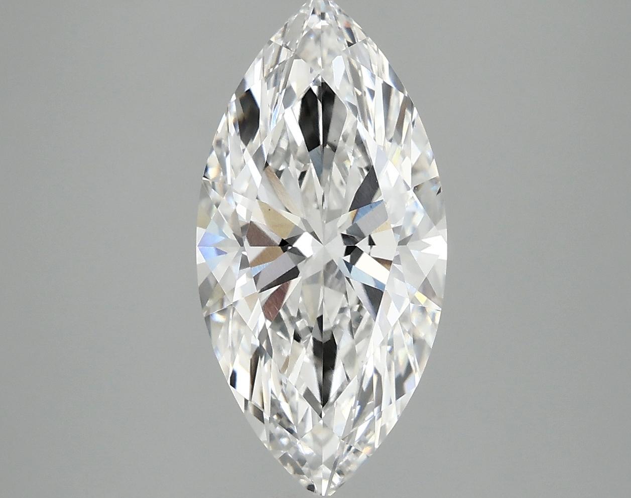 3.02 Carat Marquise Shaped Ideal Cut VS1 IGI Certified Lab Grown Diamond