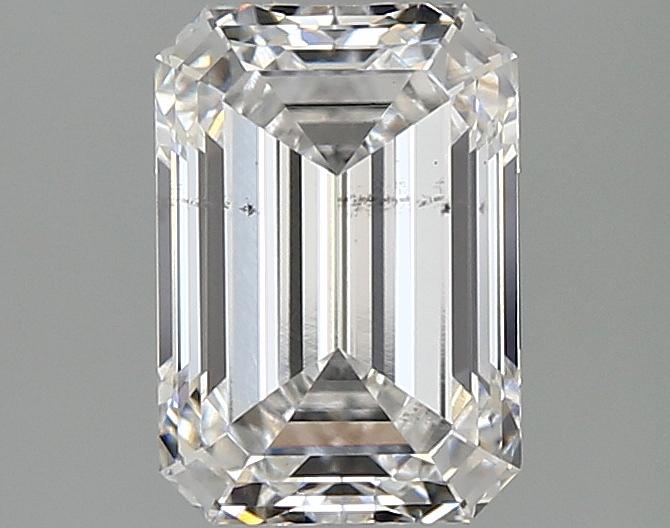 2.09 Carat Emerald Shaped Ideal Cut SI1 IGI Certified Lab Grown Diamond