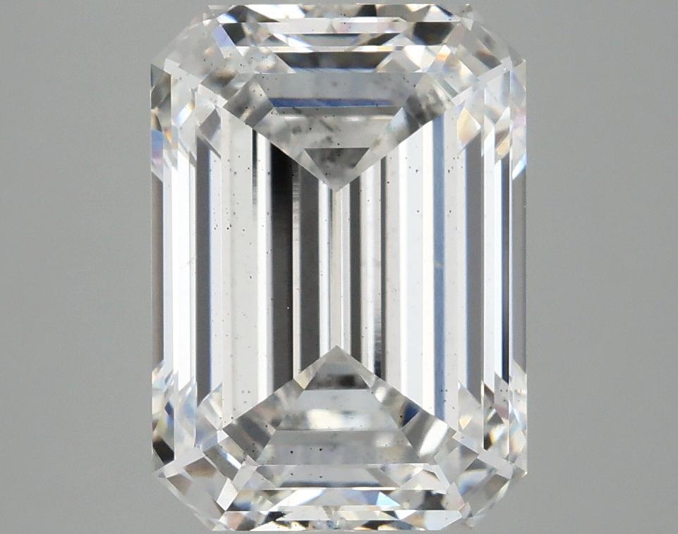 4.58 Carat Emerald Shaped Ideal Cut SI1 IGI Certified Lab Grown Diamond