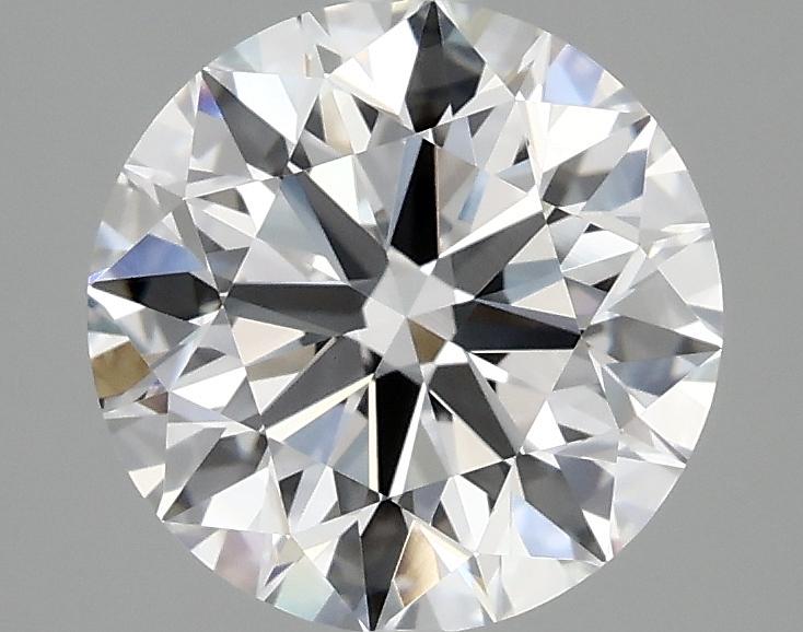 2.57 Carat Round Shaped Excellent Cut VVS2 IGI Certified Lab Grown Diamond