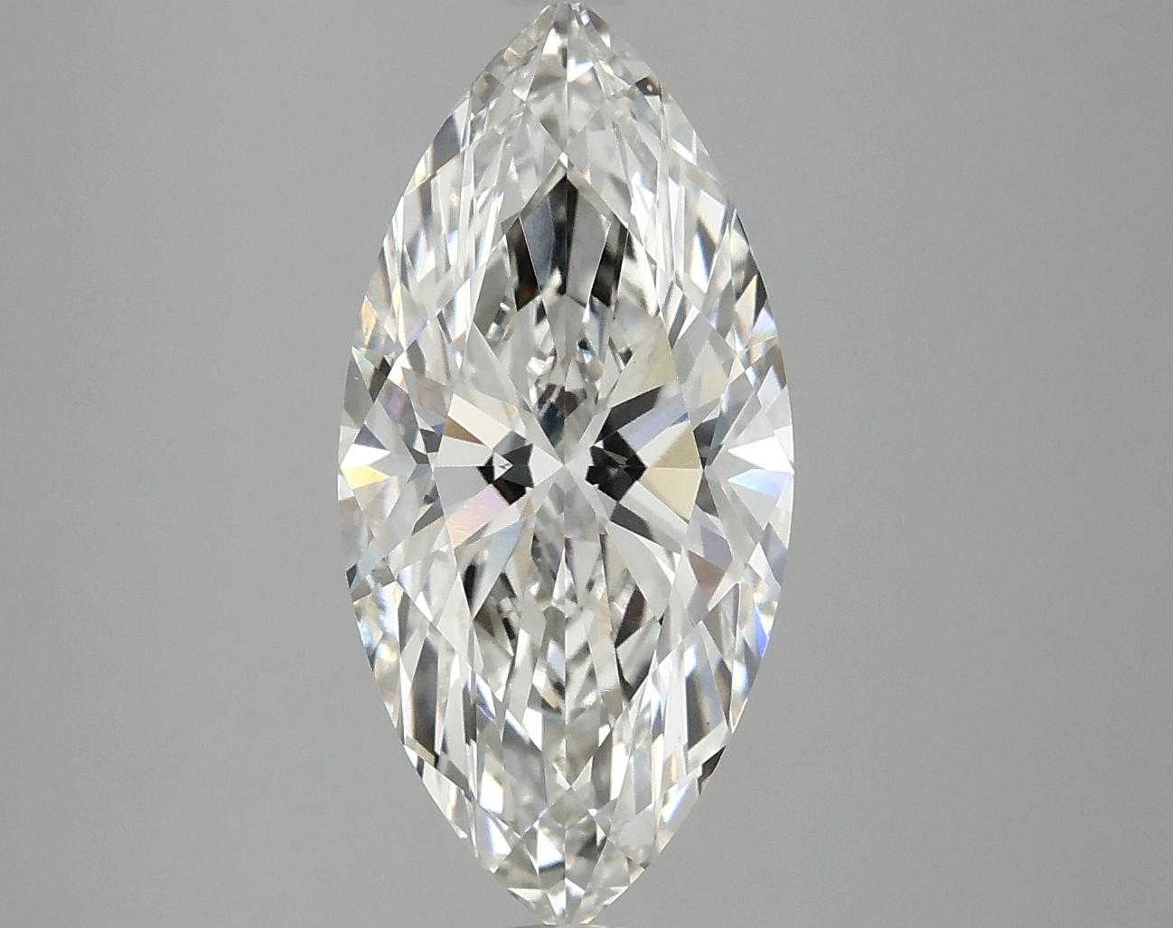 3.07 Carat Marquise Shaped Excellent Cut VS1 IGI Certified Lab Grown Diamond