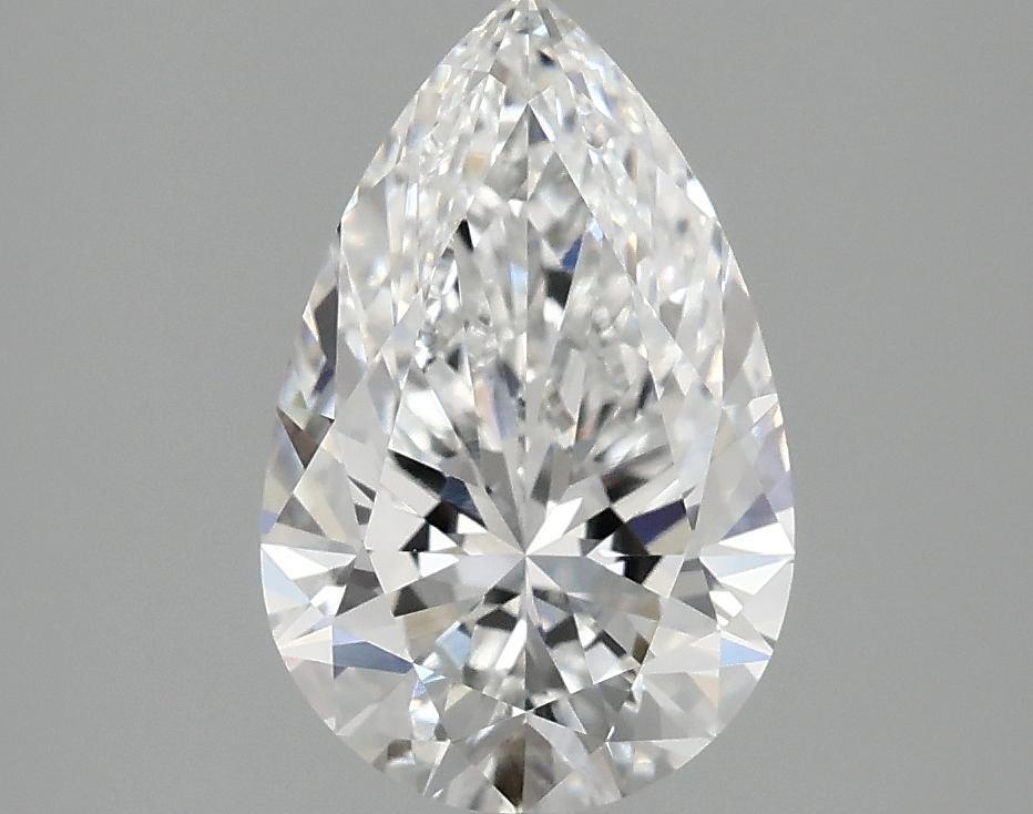 2.04 Carat Pear Shaped Ideal Cut VVS2 IGI Certified Lab Grown Diamond