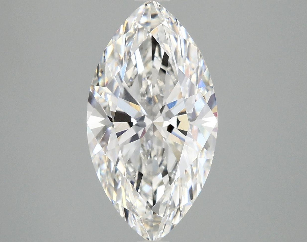 3.1 Carat Marquise Shaped Excellent Cut VVS2 IGI Certified Lab Grown Diamond