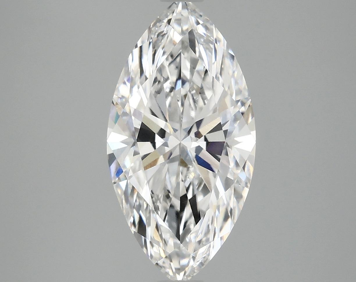 3.09 Carat Marquise Shaped Ideal Cut VVS2 IGI Certified Lab Grown Diamond
