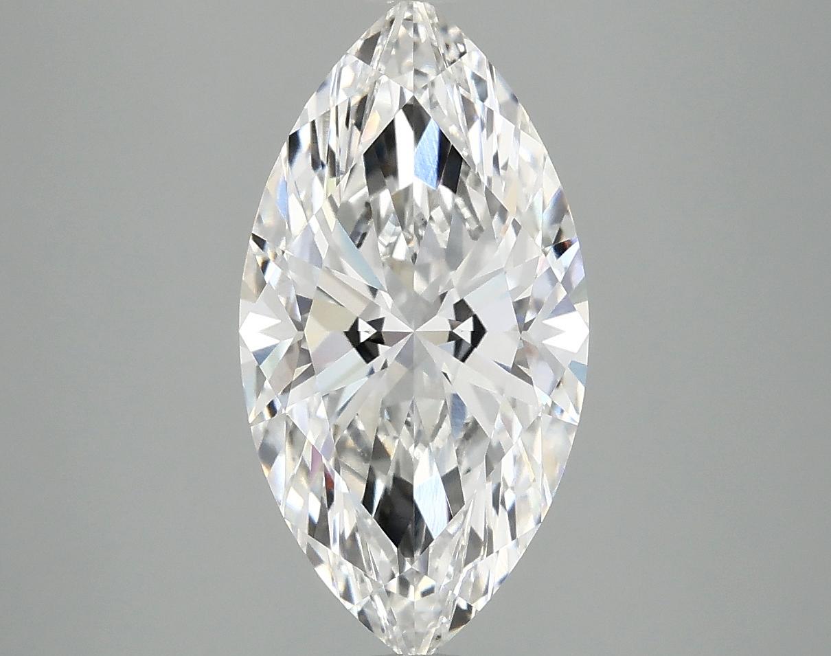 3.06 Carat Marquise Shaped Ideal Cut VVS2 IGI Certified Lab Grown Diamond