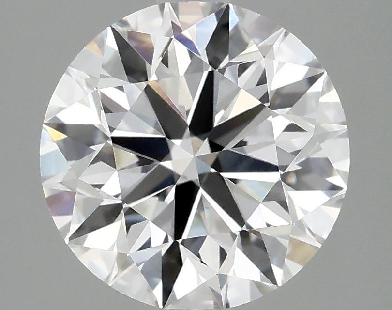 3.08 Carat Round Shaped Excellent Cut VVS2 IGI Certified Lab Grown Diamond