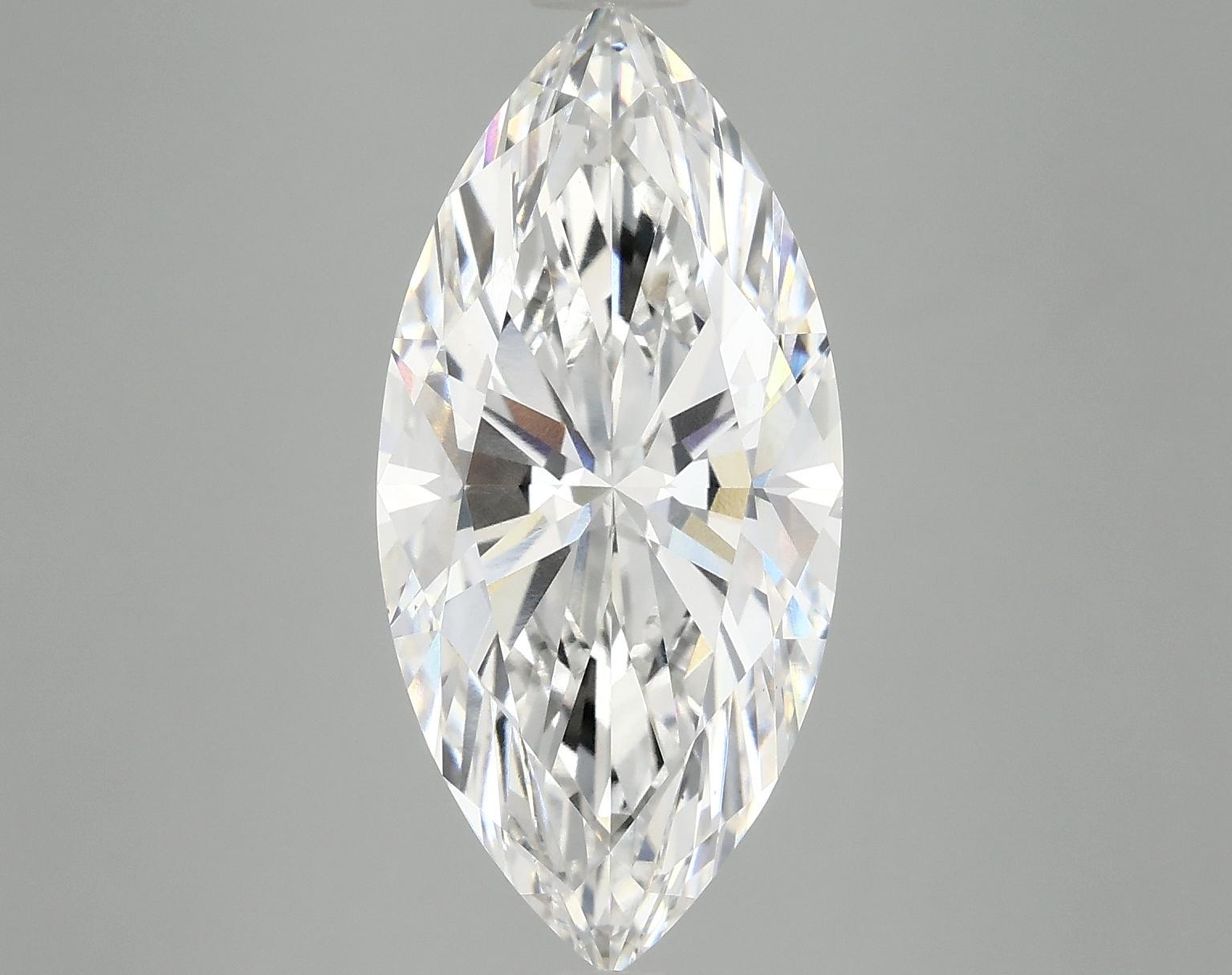 5.05 Carat Marquise Shaped Excellent Cut VS1 IGI Certified Lab Grown Diamond