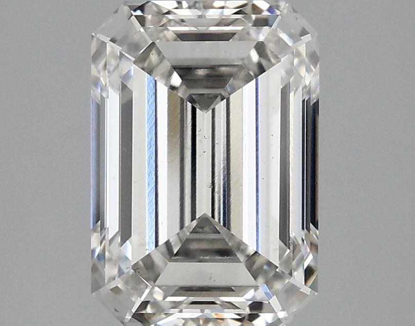 2.8 Carat Emerald Shaped Ideal Cut VS2 IGI Certified Lab Grown Diamond