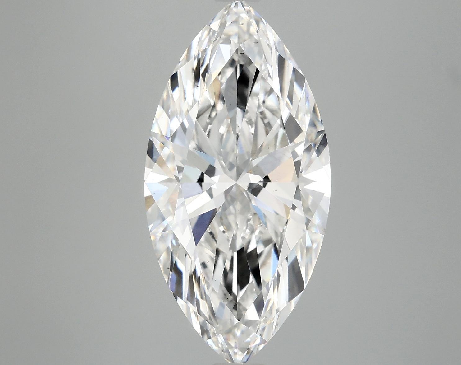 4.88 Carat Marquise Shaped Ideal Cut VS2 IGI Certified Lab Grown Diamond