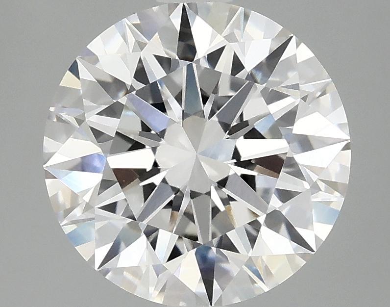 3.07 Carat Round Shaped Ideal Cut VVS2 IGI Certified Lab Grown Diamond