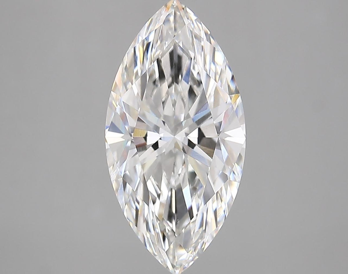 3.01 Carat Marquise Shaped Very Good Cut VVS2 IGI Certified Lab Grown Diamond