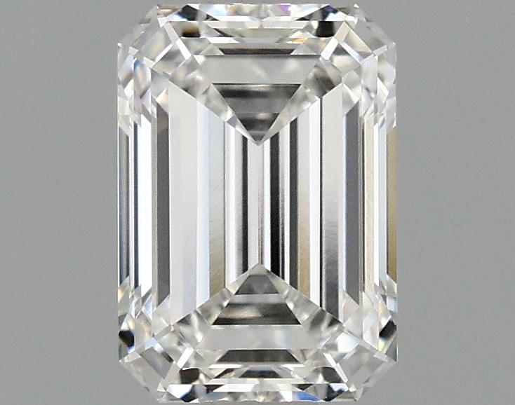 1.07 Carat Emerald Shaped Ideal Cut VVS2 IGI Certified Lab Grown Diamond