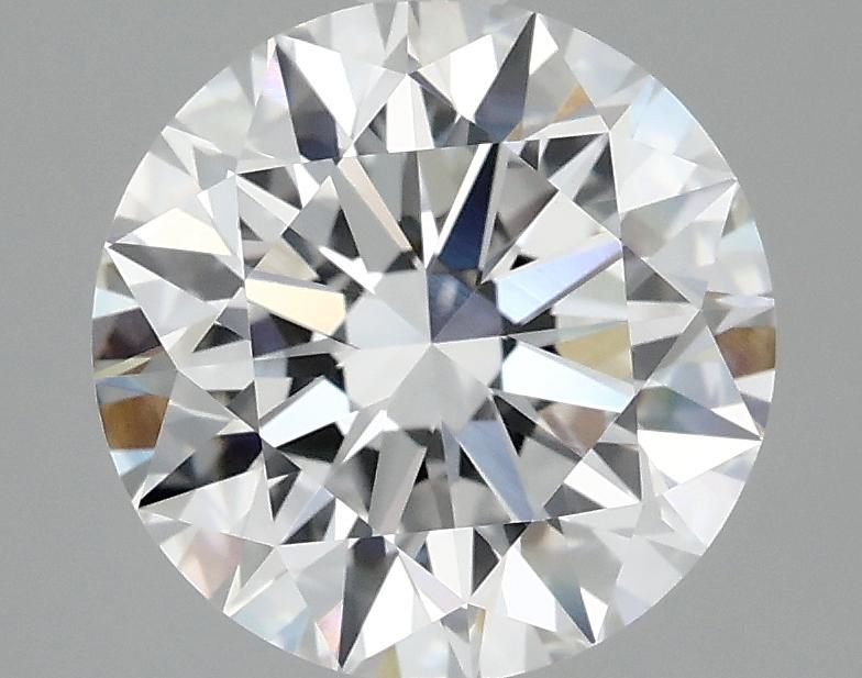 3.01 Carat Round Shaped Excellent Cut VVS2 IGI Certified Lab Grown Diamond