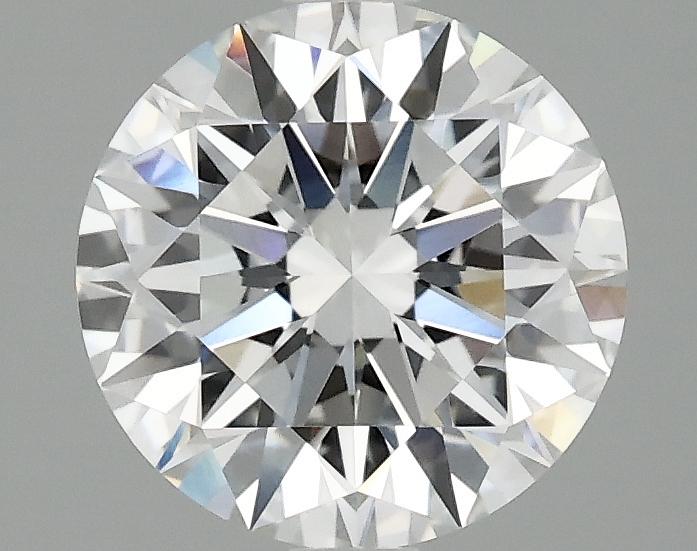 2.08 Carat Round Shaped Ideal Cut VVS2 IGI Certified Lab Grown Diamond