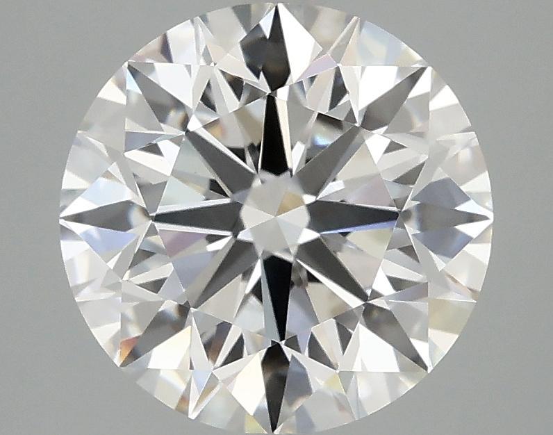 3.08 Carat Round Shaped Excellent Cut VVS2 IGI Certified Lab Grown Diamond