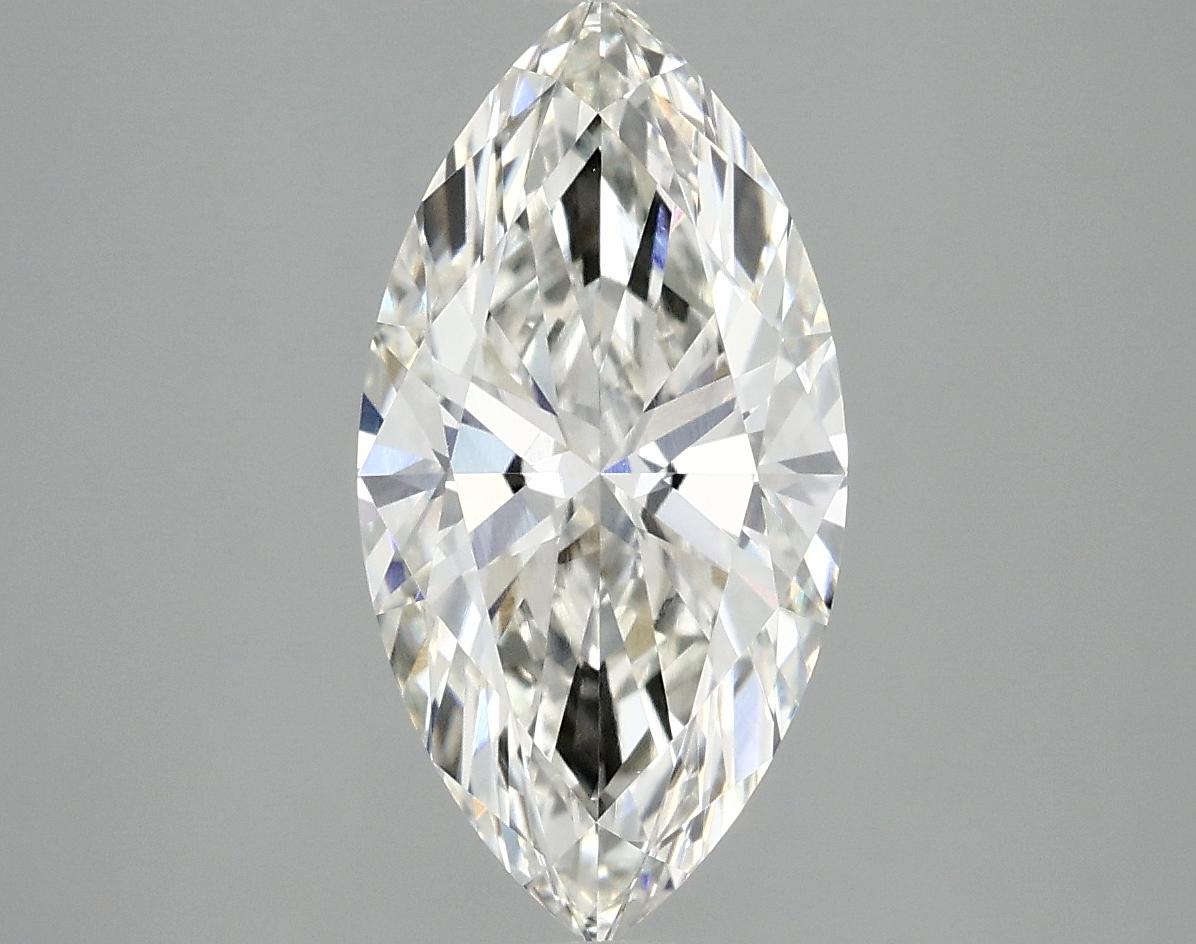 2.52 Carat Marquise Shaped Ideal Cut VVS2 IGI Certified Lab Grown Diamond