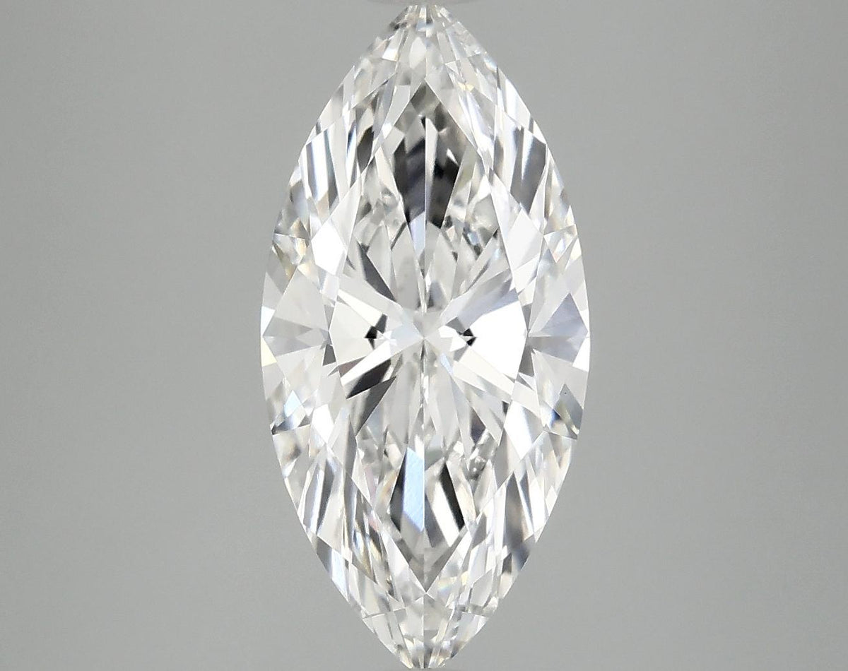 3.04 Carat Marquise Shaped Excellent Cut VVS2 IGI Certified Lab Grown Diamond