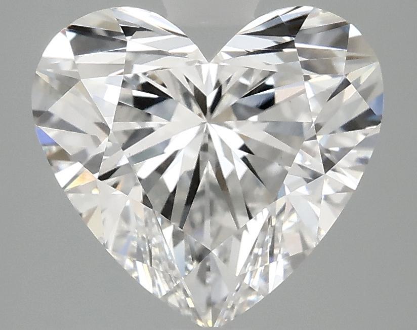 3.04 Carat Heart Shaped Ideal Cut VS1 IGI Certified Lab Grown Diamond