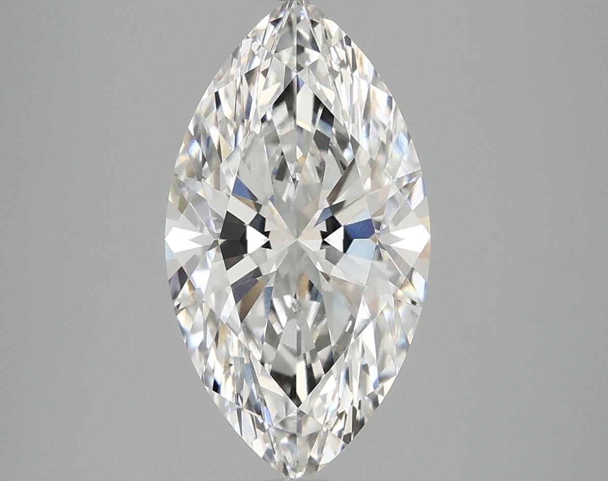 3.1 Carat Marquise Shaped Excellent Cut VVS2 IGI Certified Lab Grown Diamond