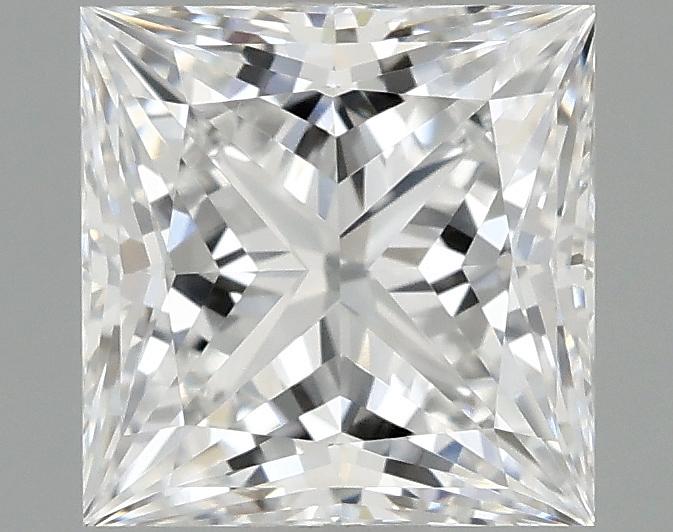 1.08 Carat Princess Shaped Ideal Cut VVS1 IGI Certified Lab Grown Diamond