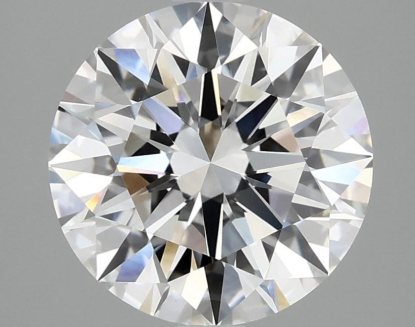 3.06 Carat Round Shaped Ideal Cut VVS2 IGI Certified Lab Grown Diamond